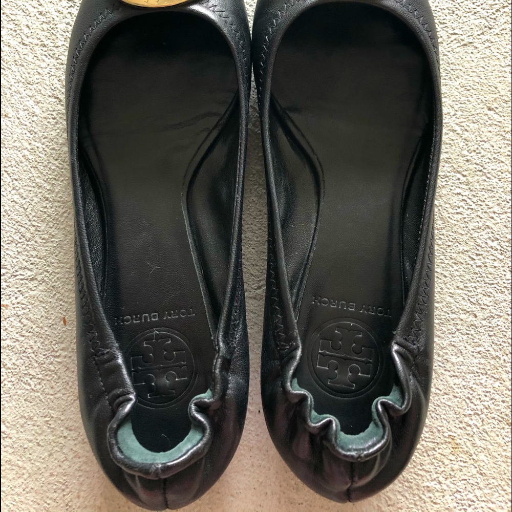 MINNIE TRAVEL BALLET FLAT, LEATHER